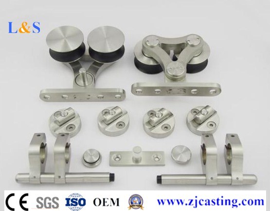 Stainless Steel Sliding Barn Door Hardware (LS-SDS-0514)