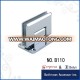 90 degree square bevel glass shower door pivot hinge